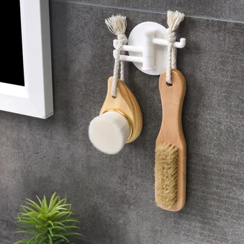 Eisen Card Rotating Three Head Hook Wall Adhesive Hook Seemless Plastic Hook Clothes Hook Nailless Hanging behind the Door Hook
Eisen Card Rotating Three Head Hook Wall Adhesive Hook Seemless Plastic Hook Clothes Hook Nailless Hanging behind the Door Hook