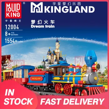 Mould King 12004 Paradise Series Fantasy Remote Control Electric Train Puzzle 1554 PCS Assembly Building Block Bricks Toys
Mould King 12004 Paradise Series Fantasy Remote Control Electric Train Puzzle 1554 PCS Assembly Building Block Bricks Toys