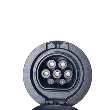 IEC 62196-2 32A 3 Phase AC EV Charging Socket Type 2 connector 4 Point Fixed Outlet
IEC 62196-2 32A 3 Phase AC EV Charging Socket Type 2 connector 4 Point Fixed Outlet
