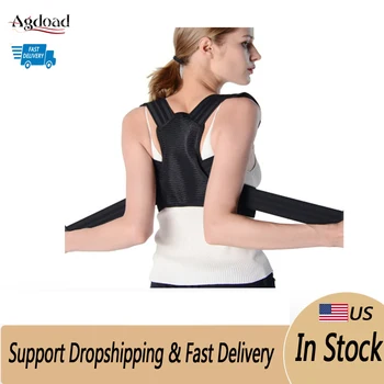 New Adjustable Back Posture Orthotics Back Shoulder Posture Corrector Adult Children Corset Spine Support Belt Correction Brace
New Adjustable Back Posture Orthotics Back Shoulder Posture Corrector Adult Children Corset Spine Support Belt Correction Brace