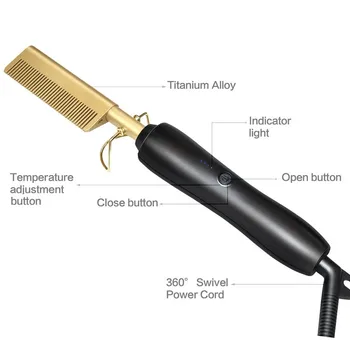 Hair Straightener Flat Irons Straightening Brush Hot Heating Comb Hair Straight Styler Corrugation Curling Iron Curler Hair 
Hair Straightener Flat Irons Straightening Brush Hot Heating Comb Hair Straight Styler Corrugation Curling Iron Curler Hair