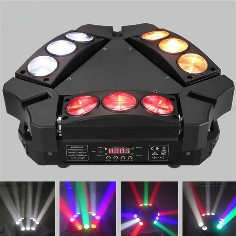Moving Head Stage Light RGBW 4 in 1 DMX512 Rotating Stage Effect Lamp for DJ Disco Club Party Dance Wedding Bar Theater Pub Xmas
Moving Head Stage Light RGBW 4 in 1 DMX512 Rotating Stage Effect Lamp for DJ Disco Club Party Dance Wedding Bar Theater Pub Xmas
