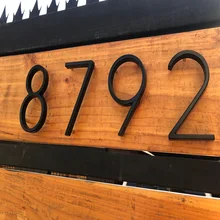 12cm Sign Plates 5 Inch. #0-9 Black Big 3D Modern House Number Door Home Address Numbers for House Number Digital Door Outdoor
12cm Sign Plates 5 Inch. #0-9 Black Big 3D Modern House Number Door Home Address Numbers for House Number Digital Door Outdoor