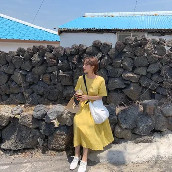 JS814J-Summer new round neck thin fairy sweet Jacquard Dress
JS814J-Summer new round neck thin fairy sweet Jacquard Dress