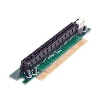 90° Degree Pci-E Pci-Express 16X Right Angle Extender Protector Riser Adapter Card
90° Degree Pci-E Pci-Express 16X Right Angle Extender Protector Riser Adapter Card