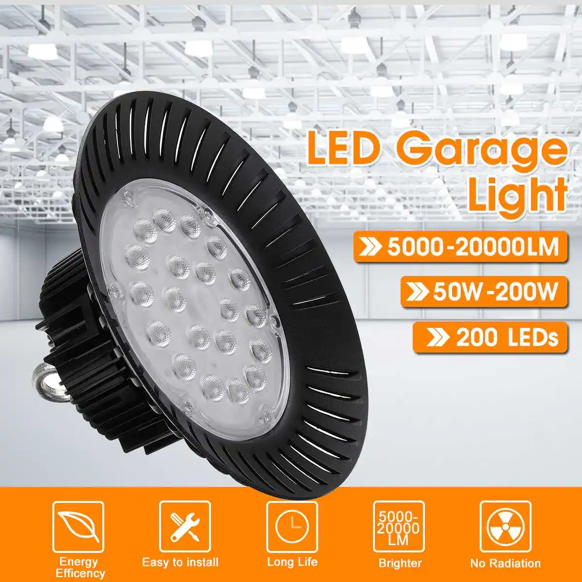 Led High Bay Light Waterproof IP65 Warehouse Workshop Garage Industrial Lamp Stadium Market Airport LED garage light garage lamp
Led High Bay Light Waterproof IP65 Warehouse Workshop Garage Industrial Lamp Stadium Market Airport LED garage light garage lamp
