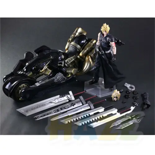 Play Arts Kai Final Fantasy VII Cloud Strife Motorcycle Figure Model Toy New In Box
Play Arts Kai Final Fantasy VII Cloud Strife Motorcycle Figure Model Toy New In Box