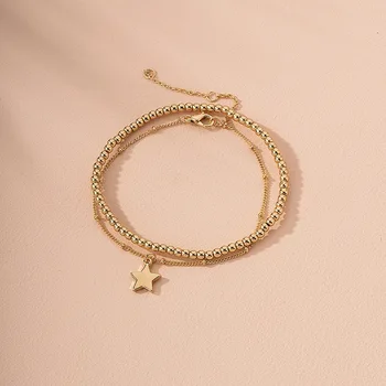 Western Style Non-mainstream Design Chomel Simple Stars Hipster Bracelets Bracelet Jewelry Wholesale Processing Customizable
Western Style Non-mainstream Design Chomel Simple Stars Hipster Bracelets Bracelet Jewelry Wholesale Processing Customizable