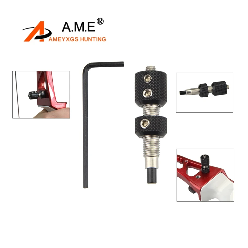 Archery Arrow Rest Plunger Pressure Cushion Screw on Recurve Bow Black Aluminium For Outdoor Hunting Shooting Accessories
Archery Arrow Rest Plunger Pressure Cushion Screw on Recurve Bow Black Aluminium For Outdoor Hunting Shooting Accessories