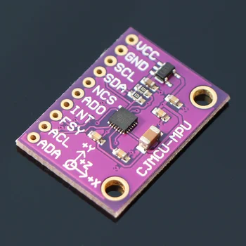 MPU9250 Integrated 9DOF Nine-axis / 9-axis Attitude Acceleration Gyroscope Compass Magnetic Field Sensor
MPU9250 Integrated 9DOF Nine-axis / 9-axis Attitude Acceleration Gyroscope Compass Magnetic Field Sensor