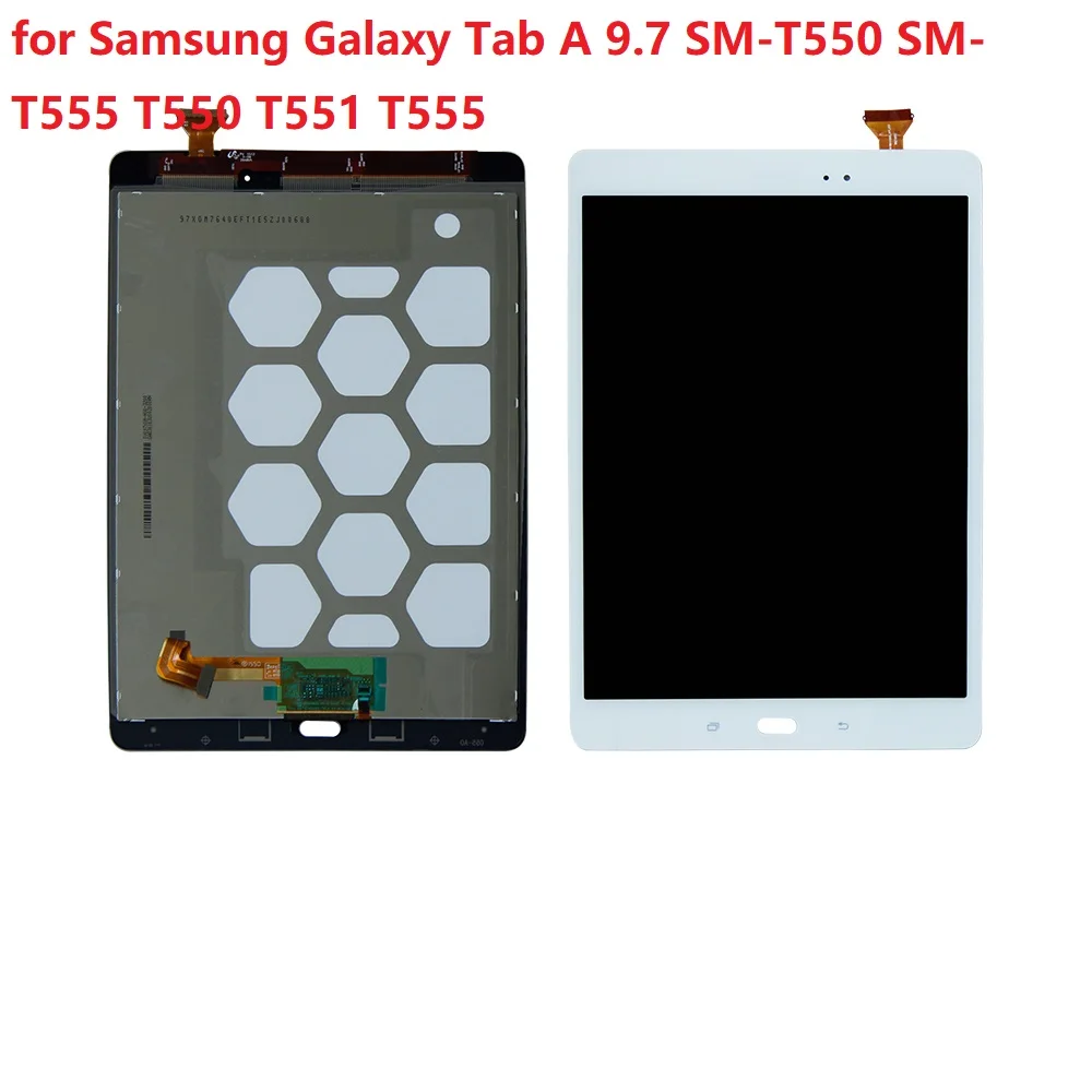 new for Samsung Galaxy Tab A 9.7 SM-T550 SM-T555 T550 T551 T555 LCD Display + Touch Screen Digitizer Assembly
new for Samsung Galaxy Tab A 9.7 SM-T550 SM-T555 T550 T551 T555 LCD Display + Touch Screen Digitizer Assembly