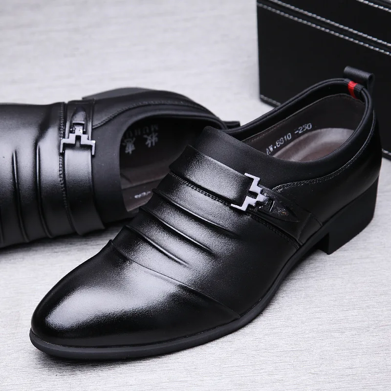 Wenzhou Leather Shoes Spring Pointed-Toe MEN'S SHOES Foot Covering England Business Formal Wear Leather Shoes
Wenzhou Leather Shoes Spring Pointed-Toe MEN'S SHOES Foot Covering England Business Formal Wear Leather Shoes
