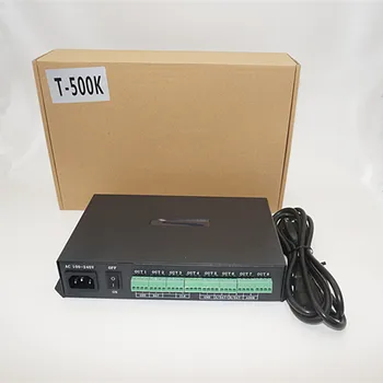T-500K controller Computer online RGB Full color led pixel module controller 8ports support up to 300000 pixels ws2801 ws2812b
T-500K controller Computer online RGB Full color led pixel module controller 8ports support up to 300000 pixels ws2801 ws2812b