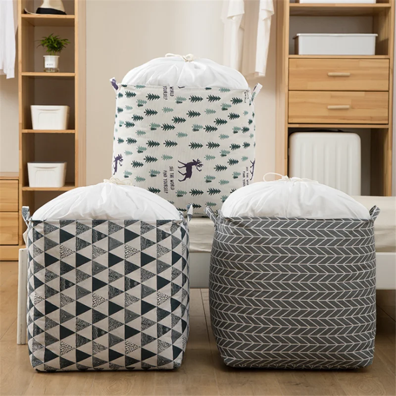New Large Laundry Basket 75L Foldable Laundry Hamper With Drawstring Cover Water-Proof Dust-Proof Linen Clothes Storage Basket
New Large Laundry Basket 75L Foldable Laundry Hamper With Drawstring Cover Water-Proof Dust-Proof Linen Clothes Storage Basket