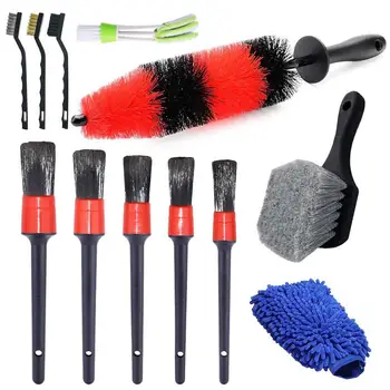 12PCS Car Wheel Brush Set Long Soft Wheel Cleaner For Dashboard Air Vents
12PCS Car Wheel Brush Set Long Soft Wheel Cleaner For Dashboard Air Vents