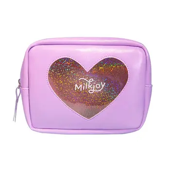 Holographic Travel Cosmetic Makeup Bag Transparent Heart Toiletry Case Wash Pouch Organizer Storage
Holographic Travel Cosmetic Makeup Bag Transparent Heart Toiletry Case Wash Pouch Organizer Storage