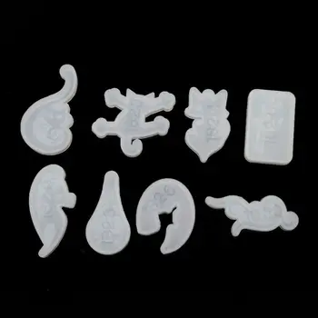 8Pcs Cute Cat Pendant Resin Silicone Molds Kit Jewelry Making Tools Art Crafts
8Pcs Cute Cat Pendant Resin Silicone Molds Kit Jewelry Making Tools Art Crafts