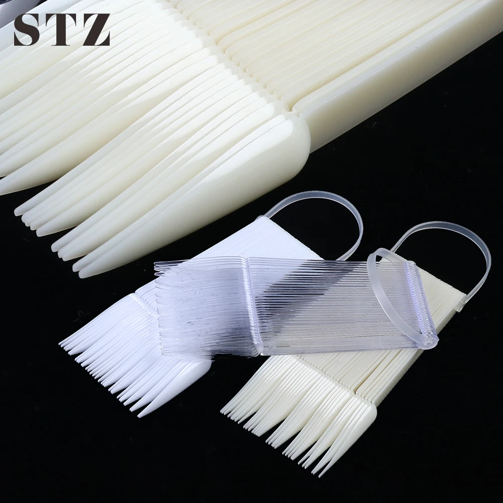 32pcs/set Nail Art Tips Display Palette False Fingernail Transparent Nature Sample Nails Gel Polish Stand Practice Tools #1503-2
32pcs/set Nail Art Tips Display Palette False Fingernail Transparent Nature Sample Nails Gel Polish Stand Practice Tools #1503-2
