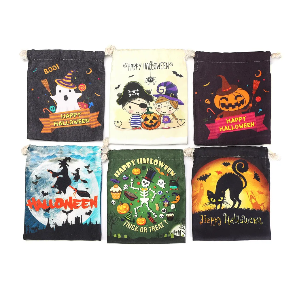 cute witches candy bag packaging children party storage bag g