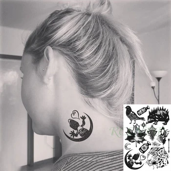 Waterproof Temporary Tattoo Sticker Pigeon Forest Moon Maple Leaf Leopard Jellyfish Flash Tatoo Fake Tatto Art for Men Women
Waterproof Temporary Tattoo Sticker Pigeon Forest Moon Maple Leaf Leopard Jellyfish Flash Tatoo Fake Tatto Art for Men Women