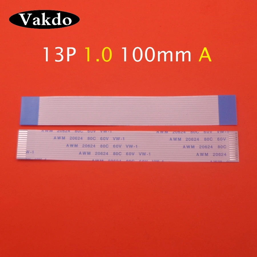 1pc/2pcs FFC FPC Flexible Cable flex cable Length 10cm 13- Pin 1.0mm pitch 13 pin forward direction
1pc/2pcs FFC FPC Flexible Cable flex cable Length 10cm 13- Pin 1.0mm pitch 13 pin forward direction