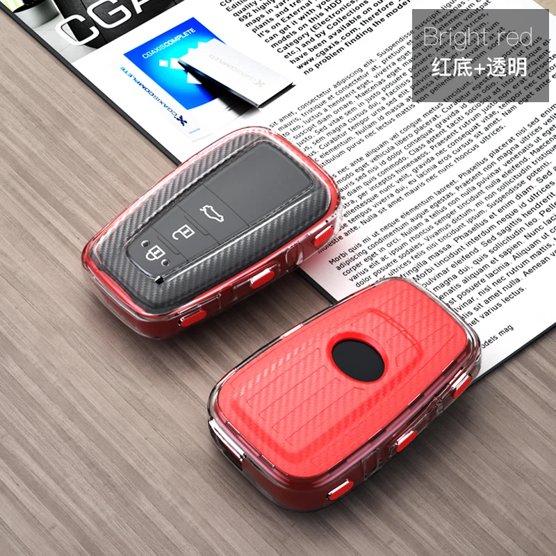 TPU Car Key Cover For Toyota Camry Prado 2017 2018 CHR Prius Corolla RAV4 Remote Key Shell Case Styling Hot Free Shipping
TPU Car Key Cover For Toyota Camry Prado 2017 2018 CHR Prius Corolla RAV4 Remote Key Shell Case Styling Hot Free Shipping