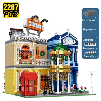 Creator Expert Technic Architecture Building Blocks Small Town Barber Store MOC Bricks Christmas Gift for Husband
Creator Expert Technic Architecture Building Blocks Small Town Barber Store MOC Bricks Christmas Gift for Husband