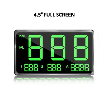 New HUD car head-up display GPS speed meter measuring speed alarm mileage altitude clock car accessories XZ-100
New HUD car head-up display GPS speed meter measuring speed alarm mileage altitude clock car accessories XZ-100