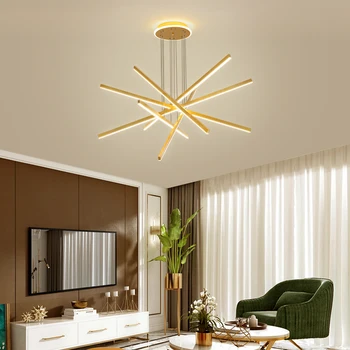 FSS New Modern Gold Chandeliers For Living room Transmitting Nordic Restaurant Bedroom LED Long Hanging Chandelier Lighting
FSS New Modern Gold Chandeliers For Living room Transmitting Nordic Restaurant Bedroom LED Long Hanging Chandelier Lighting