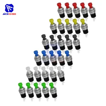 diymore 5PCS/Lot PBS-110 Push Button ON/OFF Mini Momentary Switcher No Self-Lock Switch 6 Color Available
diymore 5PCS/Lot PBS-110 Push Button ON/OFF Mini Momentary Switcher No Self-Lock Switch 6 Color Available