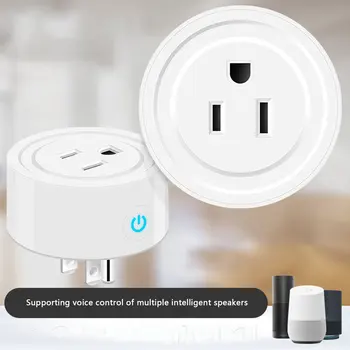 Smart Socket Plug WiFi Wireless APP Remote Voice Control Socket Adapter Power Timing Google Home Alexa Outlet Smart Home Socket
Smart Socket Plug WiFi Wireless APP Remote Voice Control Socket Adapter Power Timing Google Home Alexa Outlet Smart Home Socket