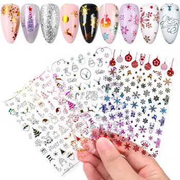 8Pcs/lot Christmas Design 3D Nail Sticker colorful Snowflake Christmas Tree Series Nail Sticker Decoration
8Pcs/lot Christmas Design 3D Nail Sticker colorful Snowflake Christmas Tree Series Nail Sticker Decoration