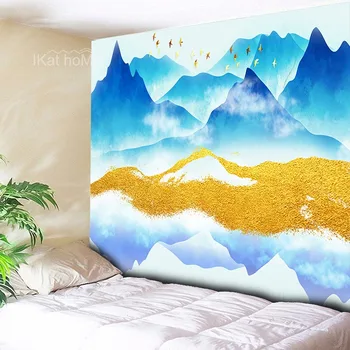 Japanese Wall Tapestry Abstract Painted Sunset Mountain Forest Hippie Mandala Tapestry Landscape Wall Hanging Carpet Colorful
Japanese Wall Tapestry Abstract Painted Sunset Mountain Forest Hippie Mandala Tapestry Landscape Wall Hanging Carpet Colorful