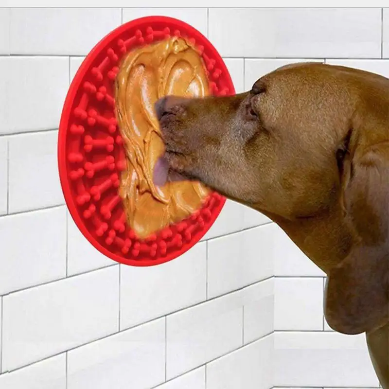 Dog Feeding Lick Mat pet dog feeder bowl for Bath Distraction Easy Grooming in Shower Tub Sink Toy Pet Washing Dog Accessories
Dog Feeding Lick Mat pet dog feeder bowl for Bath Distraction Easy Grooming in Shower Tub Sink Toy Pet Washing Dog Accessories