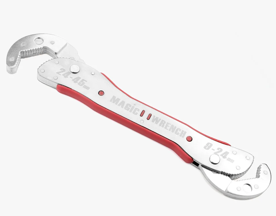 Universal Adjustable Magic Wrench Multi-function Purpose Torque Ratchet Spanner Pipe Quick Snap Grip Home Hand Tool 9-45mm Universal Adjustable Magic Wrench Multi-function Purpose Torque Ratchet Spanner Pipe Quick Snap Grip Home Hand Tool 9-45mm