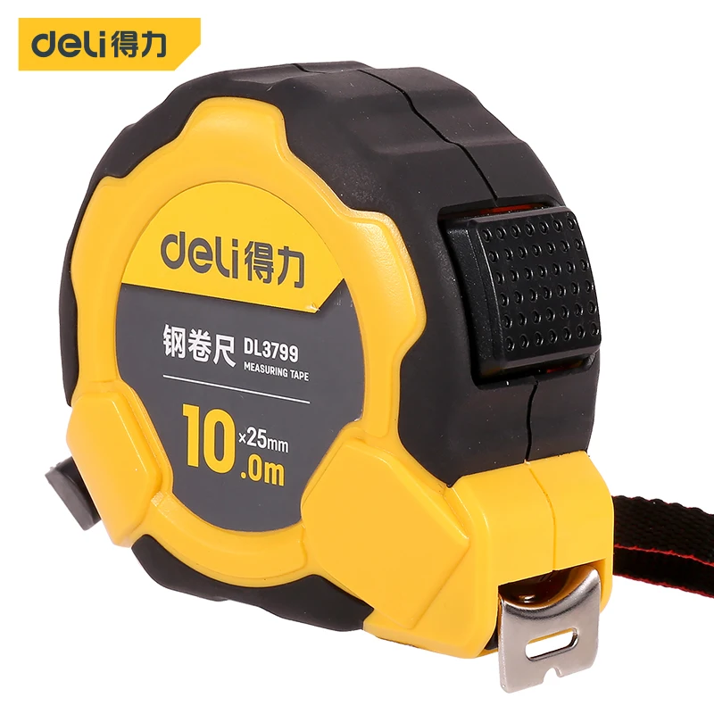 Deli Rubber Plastic Steel Tape Measure Tape Measure Precision Durable Measuring Ruler Tape Precise Retractable Flexible 
Deli Rubber Plastic Steel Tape Measure Tape Measure Precision Durable Measuring Ruler Tape Precise Retractable Flexible