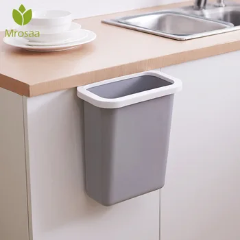 Creative Coverless Narrow Bathroom Trash Can Waste Bin Kitchen Office Home Storage Box Dustbin Garbage Container Container Can