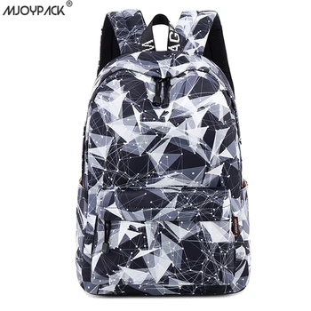 14-15.6 Inch Women Backpack Waterproof Black Geometric Printing Lady Laptop Bookbag College School Bag for Girls Preppy Style 
14-15.6 Inch Women Backpack Waterproof Black Geometric Printing Lady Laptop Bookbag College School Bag for Girls Preppy Style