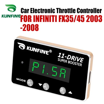 KUNFINE Car Electronic Throttle Controller Racing Accelerator Potent Booster For INFINITI FX35/45 2003-2008 Tuning Parts
KUNFINE Car Electronic Throttle Controller Racing Accelerator Potent Booster For INFINITI FX35/45 2003-2008 Tuning Parts