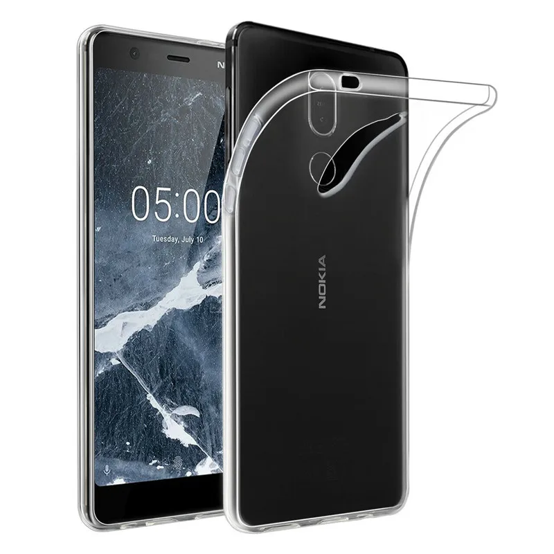 Clear Case For Nokia X6 2.1 3.1 5.1 6.1 7.1 Plus 1 2 3 5 2017 6 7 2018 8 9 2.2 3.2 4.2 Soft TPU Silicone Transparent Back Cover | Мобильные
