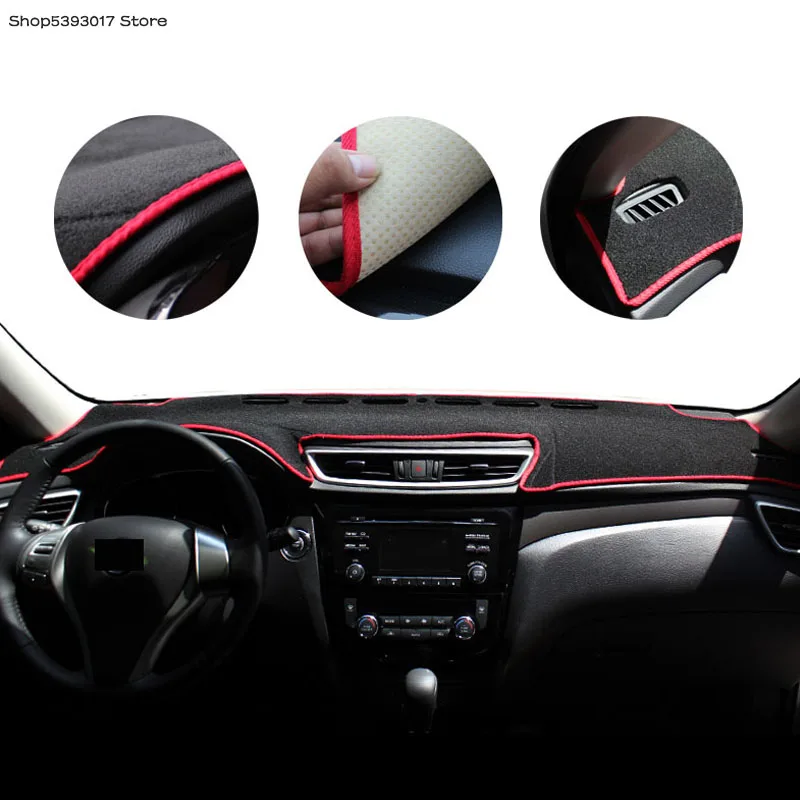 Car Center Console Dashboard Cover Dash Mat Non-slip Sun Shade Pad Protector Carpet Trim For Nissan X-trail Xtrail T32 2015-2020
Car Center Console Dashboard Cover Dash Mat Non-slip Sun Shade Pad Protector Carpet Trim For Nissan X-trail Xtrail T32 2015-2020