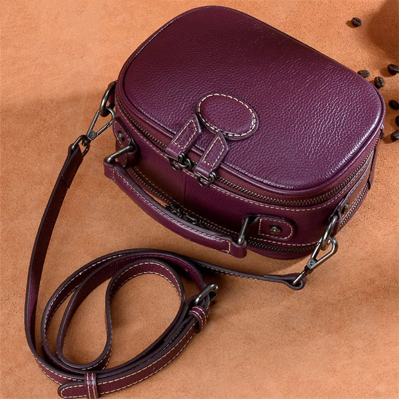 Nesitu Highend New Fashion Purple 100% Genuine Leather Small Women Messenger Bags For Girl Handbag Female Shoulder Bag M10105
Nesitu Highend New Fashion Purple 100% Genuine Leather Small Women Messenger Bags For Girl Handbag Female Shoulder Bag M10105