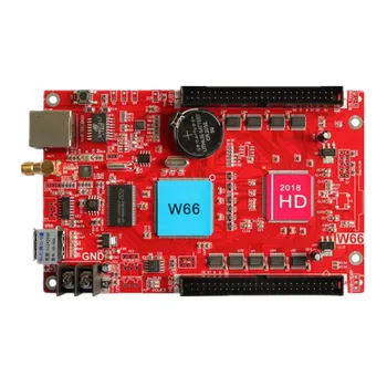 huidu HD-W66 2*50 Pin 2048*512 WIFI+Ethernet+USB port Single and Dual color Seven-color LED screen controller Replace HD-E66
huidu HD-W66 2*50 Pin 2048*512 WIFI+Ethernet+USB port Single and Dual color Seven-color LED screen controller Replace HD-E66