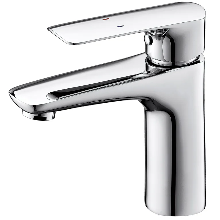 Production of all-copper cold and hot single-hole bottom chrome plated basin faucet
Production of all-copper cold and hot single-hole bottom chrome plated basin faucet