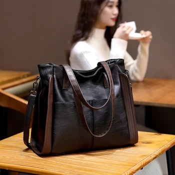 Large capacity leather sheepskin soft leather bag women's 2020 new fashion handbag one shoulder bag women's messenger bag 2020
Large capacity leather sheepskin soft leather bag women's 2020 new fashion handbag one shoulder bag women's messenger bag 2020