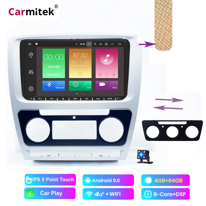Carmitek Original 2 din Car Radio Multimedia Video Player GPS Navigation For Skoda Octavia 2 A5 2008-2013 Android 9 Autoradio
Carmitek Original 2 din Car Radio Multimedia Video Player GPS Navigation For Skoda Octavia 2 A5 2008-2013 Android 9 Autoradio
