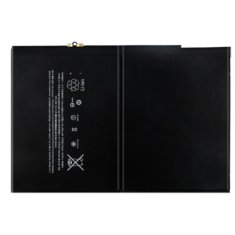 8827mAh Tablet Battery for iPad 5 Air Replacement Batteries A1474 A1475 A1484 Lithium Polymer Bateria
8827mAh Tablet Battery for iPad 5 Air Replacement Batteries A1474 A1475 A1484 Lithium Polymer Bateria