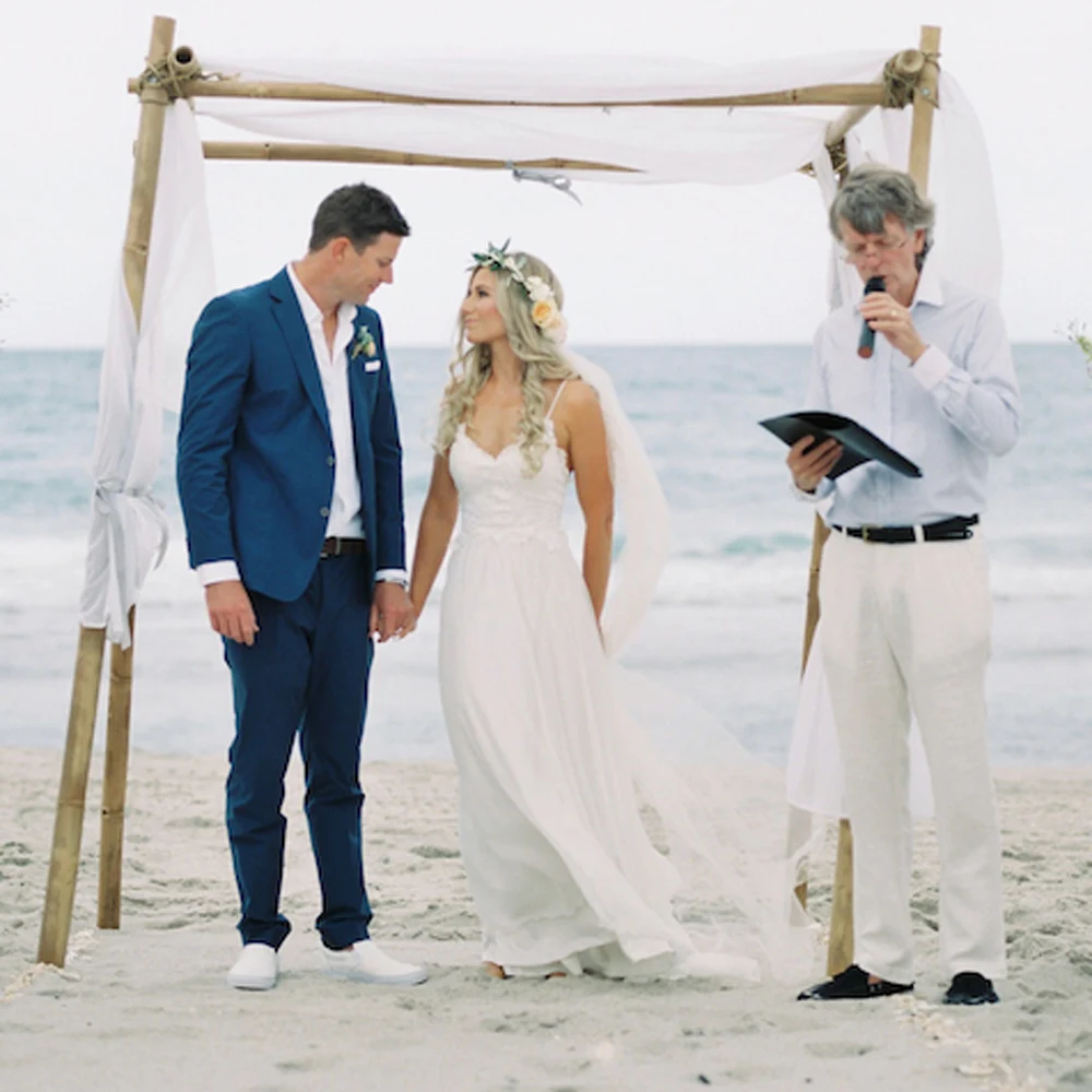 Custom Made Sexy V Neck Backless Chiffon Bohemian Beach Style Boho Wedding Dresses 2015 Hippie Bridal Gown Vestidos De Noiva
Custom Made Sexy V Neck Backless Chiffon Bohemian Beach Style Boho Wedding Dresses 2015 Hippie Bridal Gown Vestidos De Noiva