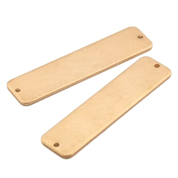 10pcs Raw Brass Rectangle Stamping Blank Hanging Tags Connectors Charms Pendant Disc For Diy Jewelry Findings Bracelet Making
10pcs Raw Brass Rectangle Stamping Blank Hanging Tags Connectors Charms Pendant Disc For Diy Jewelry Findings Bracelet Making