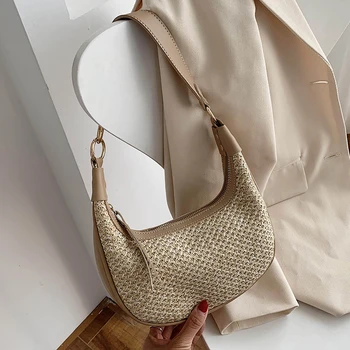Straw Crossbody Bags For Women 2020 Summer Small Shoulder Bag Lady Phone Handbags and Purses Female Beach Bag
Straw Crossbody Bags For Women 2020 Summer Small Shoulder Bag Lady Phone Handbags and Purses Female Beach Bag